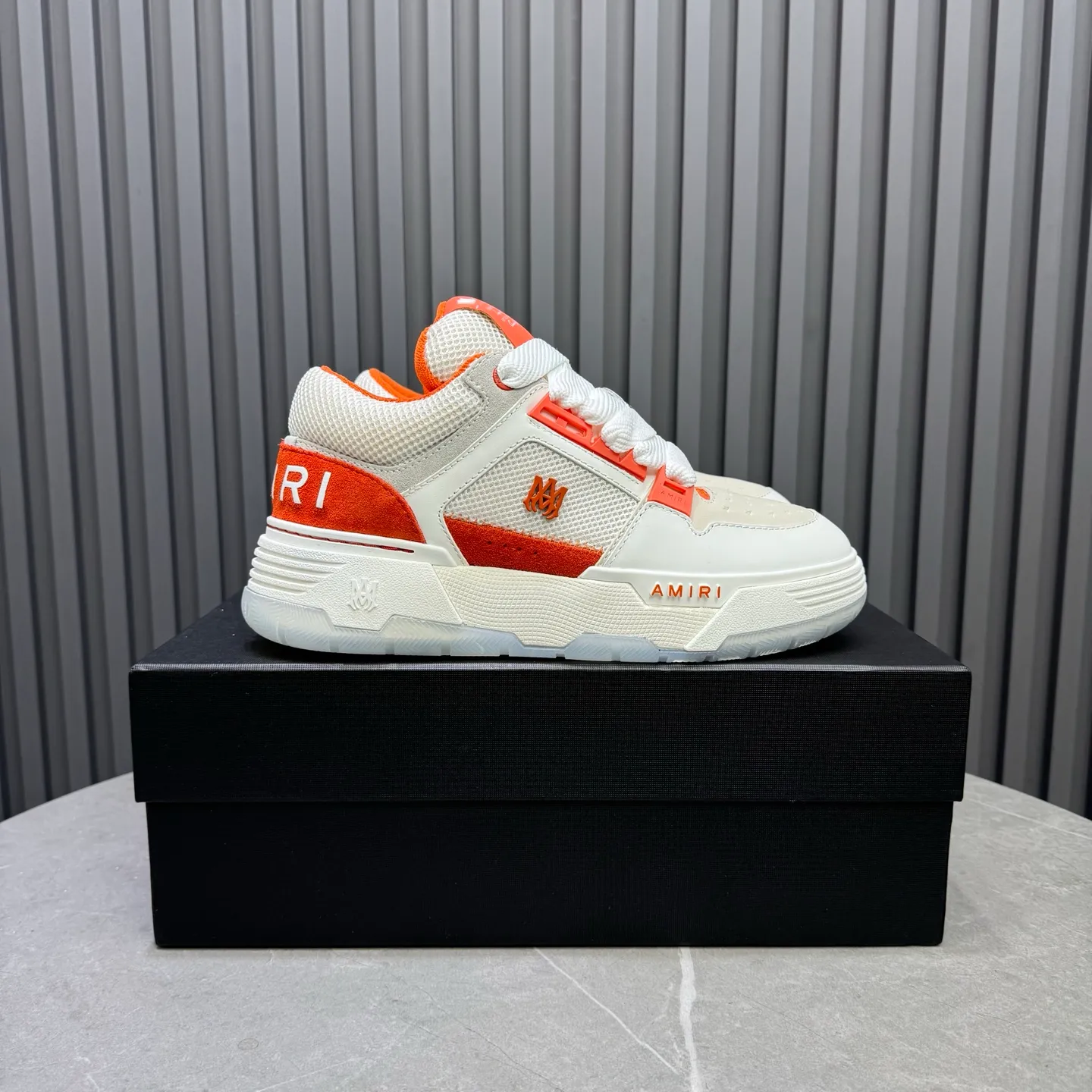 Men's shoes 💰660💰 AMIRI AMIRI trendy brand hot sale 🔥 Available all year round, couples 💑 Official website synchronization Imported fabrics 1⃣️ vs 1⃣️ replica, original factory special original sole, 35-45 (45. non-refundable)